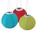 Smart Solar 3780WRM3 Red/Yellow/Blue Chinese Lantern - 3 Pack