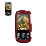 New Fashionable Perfect Fit Hard Protector Skin Cover Cell Phone Case with belt clip for Palm PIXI Sprint/verizon - Red