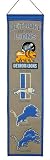 NFL Detroit Lions Heritage Banner