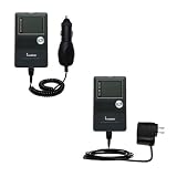 Essential Kit for the Cowon iAudio X5 - includes Car and Wall Charger with Rapid Charge Technology - Gomadic Brand w/ TipExchange Technology