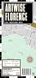 Artwise Florence Museum Map - Laminated Museum Map of Florence, Italy