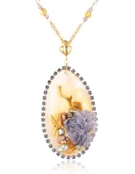 Azaara Starfish Garden Shell Pendant Necklace