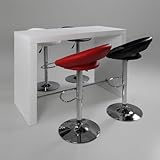 Links 99600220 FILAMENTO Küchenbar weisse Platten 115 176x70x100 cm