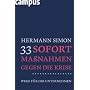 33 Sofortma�nahmen gegen die Krise: Wege f�r Ihr U&hellip von Hermann Simon