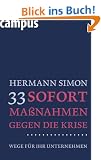 33 Sofortma�nahmen gegen die Krise: Wege f�r Ihr Unternehmen
