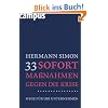 33 Sofortma�nahmen gegen die Krise: Wege f�r Ihr Unternehmen