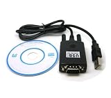 Fast Shipping Wholesale USB to Rs232 Serial 9pin Db9 Cable Adapter for Pc PDA GPS Sjx427