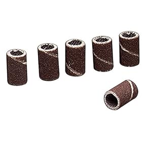 Buy 5 Pack Dremel 438 1 4 Sanding Band 120 Grit for use with 430 Drum 6 Bands per Pack by Dremel now!