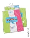 Bright Bots - 3 Pack Large Muslin Wraps-Pink Combo