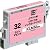 エコリカ リサイクルインクカートリッジ EPSON ICLM32互換インク ライトマゼンタ ECI-E32LM