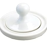 Flying Saucer White Porcelain Mortar and Pestle