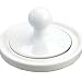 Flying Saucer White Porcelain Mortar and Pestle