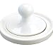 Flying Saucer White Porcelain Mortar and Pestle
