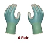 ATLAS Fit 370 Aqua Thin Nitrile Gloves Small S *6-Pack*