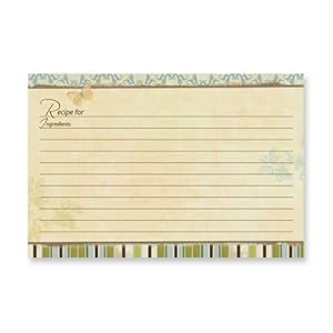 RUSTY ROOSTER VINTAGE: ALTERED RECIPE CARDS - A LITTLE GIVEAWAY TOO!