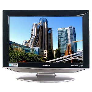 19-Inch Sharp LC19DV12U 720p LCD HDTV with DVD Player