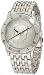 August Steiner Men's CN004S-AS Round Kennedy Half Dollar Silver-tone Bracelet Watch