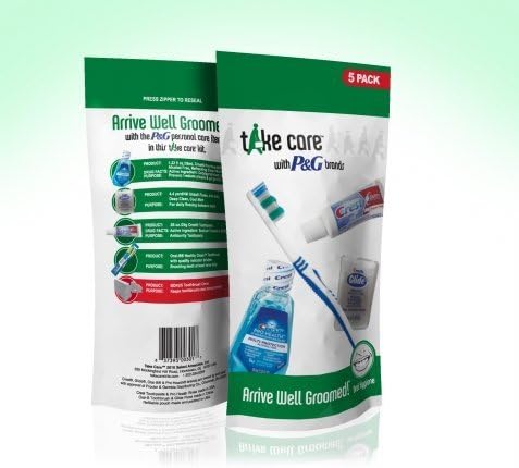 Select Amenities 301-3 Take Care with P&G Brands Oral Hygiene Kit Value Pack, 3-pack