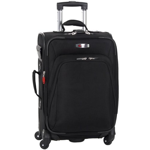 41fWueMs69L Delsey Helium Contour EZ Glide 4 Wheel 21 CarryOn Suiter Trolley (Black) Reviews