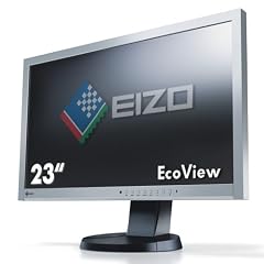 Eizo EV2335W-GB 58,4 cm (23 Zoll) LED Monitor (DVI, DisplayPort, VGA, 6ms Reaktionszeit) grau/schwarz
