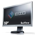 Eizo EV2315W-GB 58,4 cm (23 Zoll) LED Monitor (DVI, VGA, 5ms Reaktionszeit) grau/schwarz
