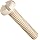 PEEK Machine Screw, Pan Head, Slotted Drive