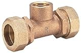 キッツ 鉛フリー青銅製水道用ポリエチレン管2種用金属継手 “KCPジョイント・めねじ付チーズ" KITZ-2FT 13A