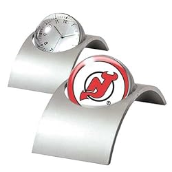 New Jersey Devils NHL Spinning Desk Clock by Great American Products