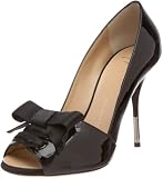 Giuseppe Zanotti Women’s E16162 Open-Toe Pump,Nero,35 EU