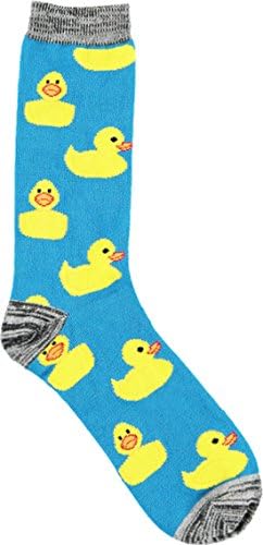 Men's Rubber Duckie Novelty Crew Socks