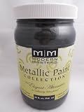 Modern Masters Metallic Paint, 1 Qt Black Pearl