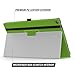 MoKo Case for Fire HD 10 - Slim Folding Cover with Auto Wake / Sleep for Amazon Kindle Fire HD 10.1 Inch Display Tablet (2015 Release Only), GREEN