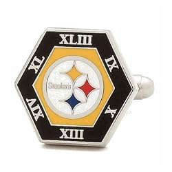 2009 Pittsburgh Steelers SB Champ Cufflinks