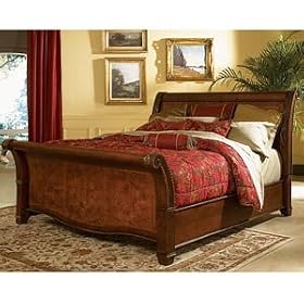 Vineyard King Sleigh Bed by Costco