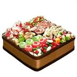 Old-Fashioned Christmas Candies Gift Tray