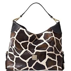 Dooney Bourke Large Giraffe Sac Shoulder Bag Tote Brown T'moro