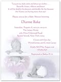 2 Ballerina Babies Baby Shower Invitations - Set of 20