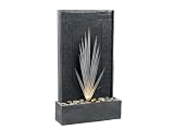 Kenroy Home Cobblestone Outdoor Floor Fountain in Natural Grey Slate Finish 33 high, weight 67 pounds #50376GYSL
