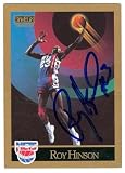 Roy Hinson Autographed/Hand Signed Basketball Card (New Jersey Nets) 1990 Skybox #181