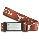 Texas Longhorns Durable Nylon Weave Luggage Strap - NCAA College Athletics Fan Shop Sports Team Merchandise