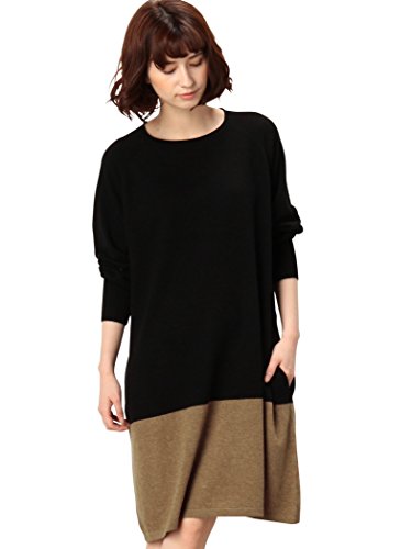 (ユナイテッドアローズ グリーンレーベル リラクシング) UNITED ARROWS green label relaxing [WEB限定]CF W/RY/N ハイショク ワンピース 36261991668