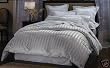 300 Thread Count California King 300TC Goose Down Alternative Comforter 750FP, White 300 TC
