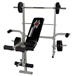 Produkt-Bild: Hammer Hantelbank Bermuda inklusive 25 kg Gewichte