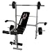 Hammer Hantelbank Bermuda inklusive 25 kg Gewichte