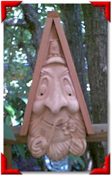 Gnome Birdhouse - Leprechaun