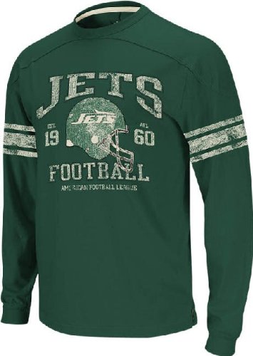 New York Jets Reebok Vintage Long Sleeve Jersey Thermal T-shirt