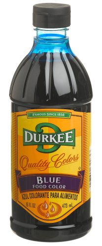 Durkee Blue Food Color, 16-Ounce Containers (Pack of 3) by Durkee