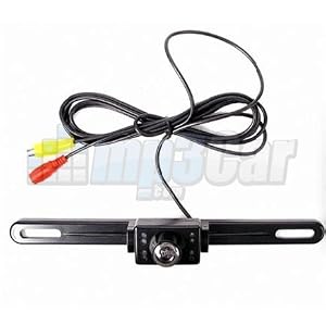 CMOS Waterproof, High Resolution Backup Camera, License Plate Mountable