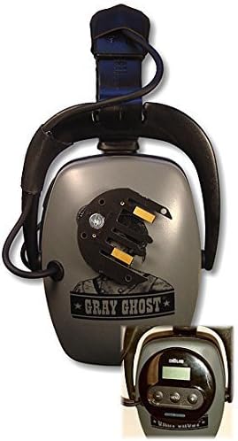 DetectorPro Gray Ghost XP Headphones for XP Deus Metal Detector by Gray Ghost