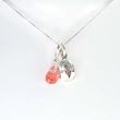Breast Cancer Survivor Sterling Silver and Crystal Necklace